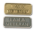 I Am A Veteran Stock Lapel Pin
